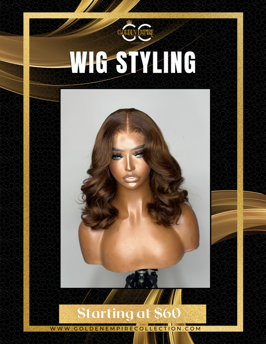 Wig styling